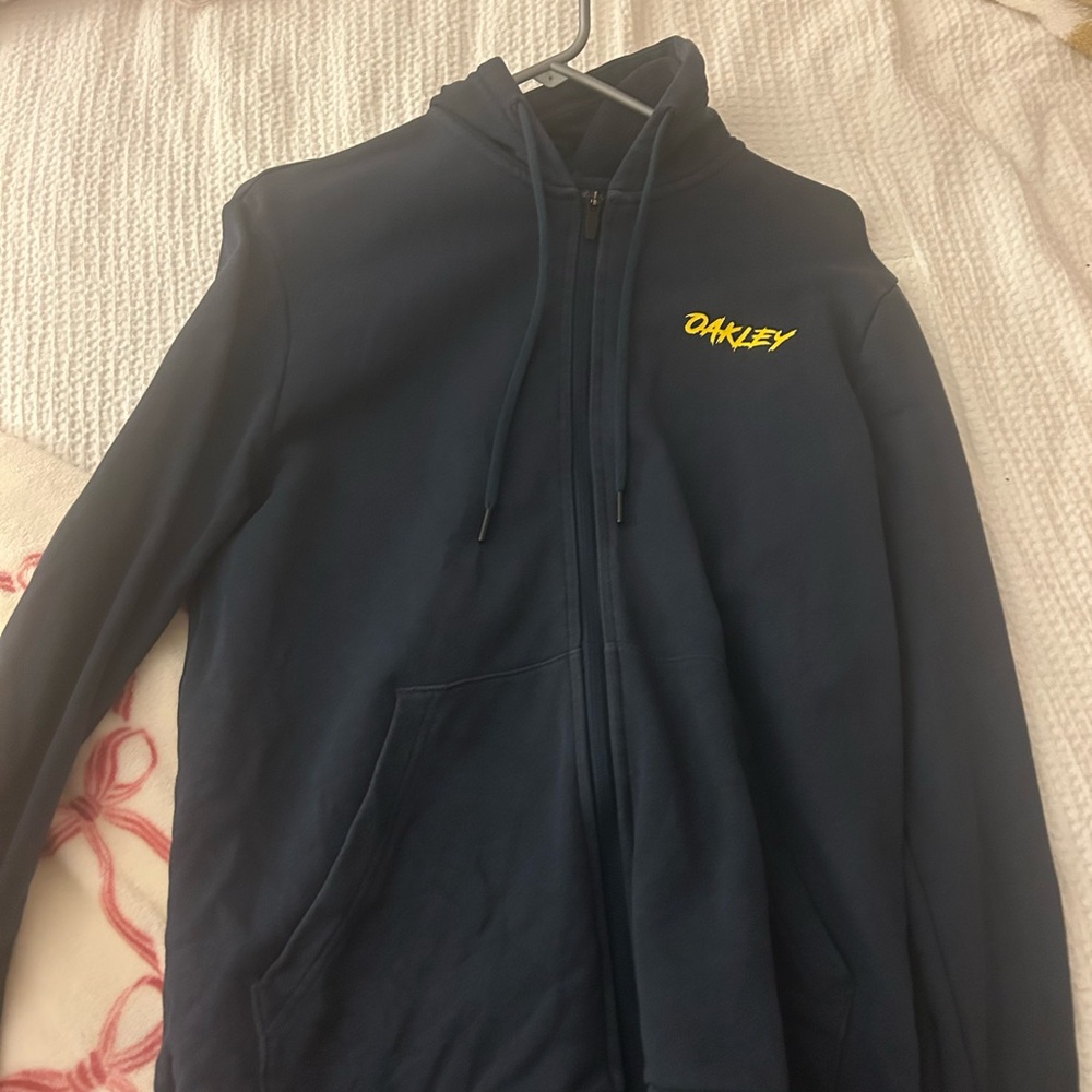 Oakley Navy Blue Hoodie